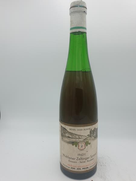 J. J. Prüm - Wehlener Sonnenuhr Riesling feine Auslese Eiswein 1962