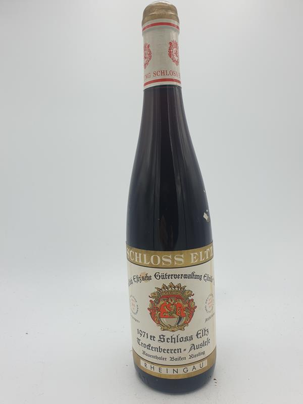 Schloss Eltz - Rauenthaler Baiken Riesling Trockenbeerenauslese 1971