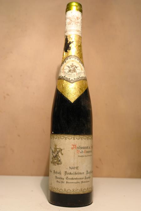 Anheuser & Fehrs (Staatsweingut) - Schlossböckelheimer Kupfergrube Riesling Trockenbeerenauslese Goldkapsel 1921