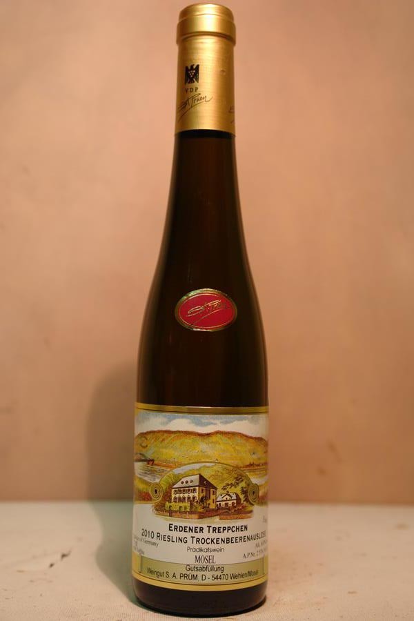S. A. Prüm - Erderner Treppchen Riesling Trockenbeerenauslese Goldkapsel Versteigerunsgwein 2010 FASS N°29 375ml