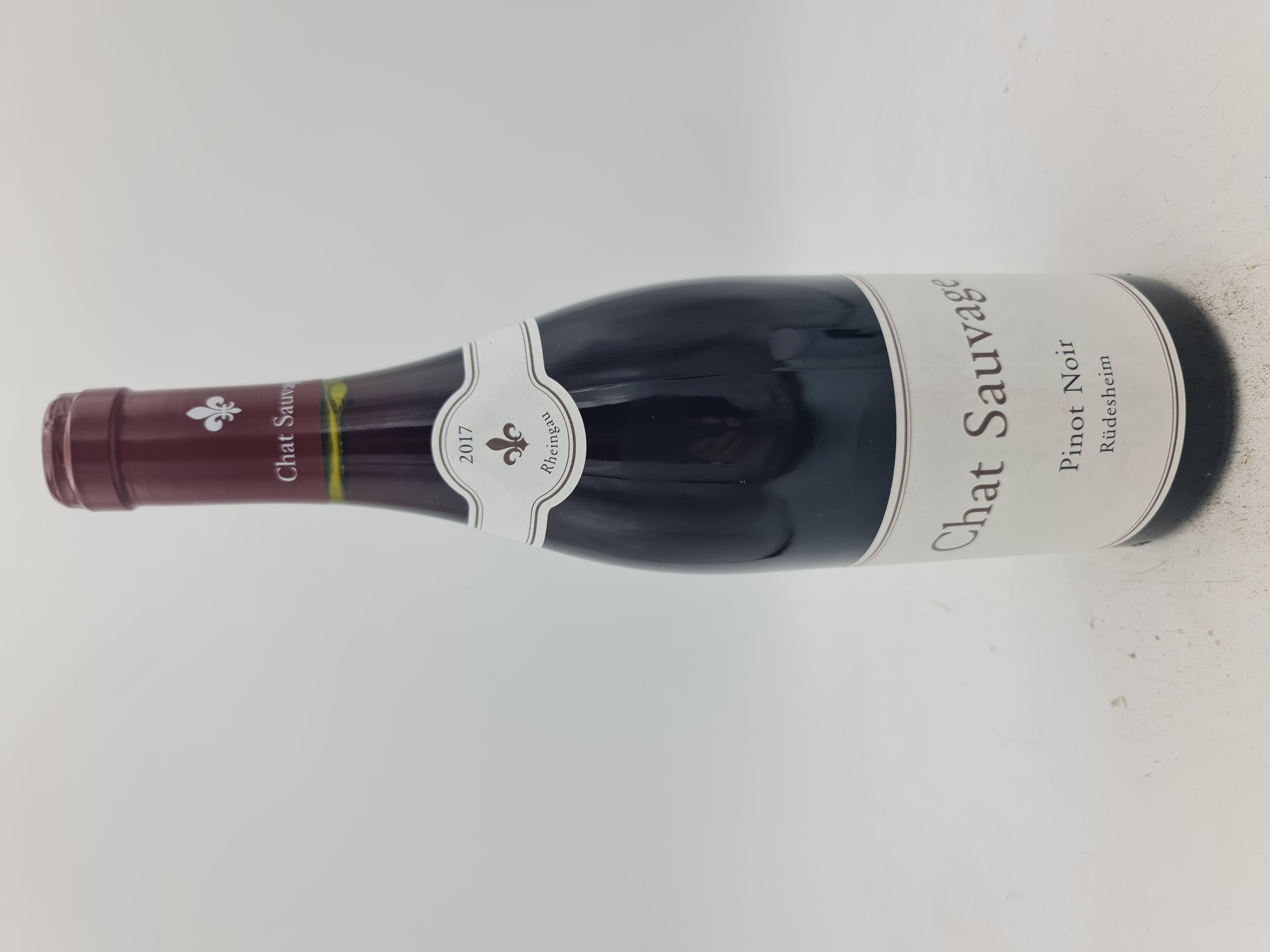 Chat Sauvage Pinot Noir Rüdesheim trocken dry 2017