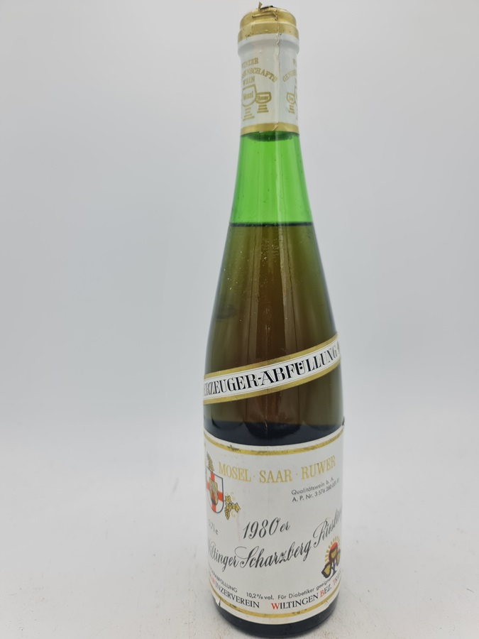 Saar-Winzerverein Wiltingen - Wiltinger Scharzberg Riesling trocken dry 1980