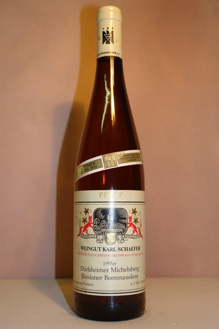 Karl Schäfer - Dürkheimer Michelsberg Rieslaner Beerenauslese 'Großer Preis' 1993