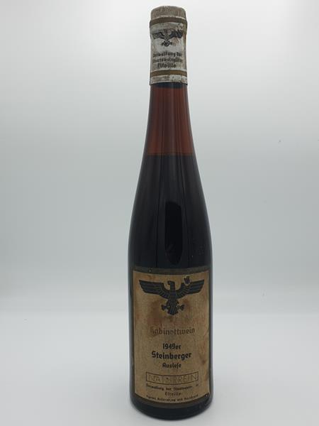 Hessische Staatsweingüter Kloster Eberbach - Steinberger Riesling Auslese Kabinettwein 1949