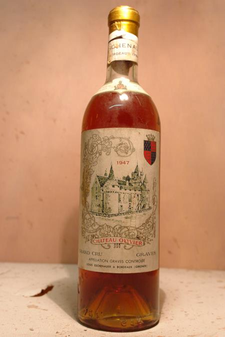 Château Olivier Graves Grand Cru 1947