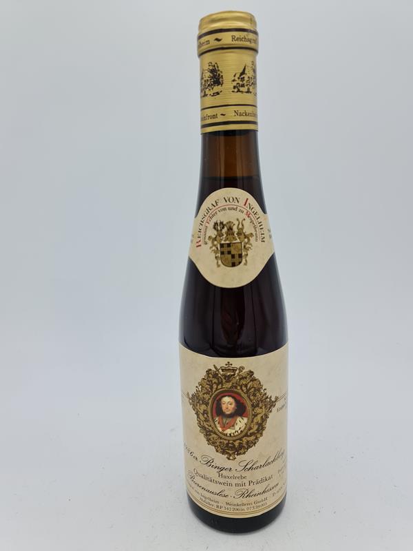 Reichsgraf von Ingelheim - Binger Scharlachberg Huxelrebe Beerenauslese 1986 375ml