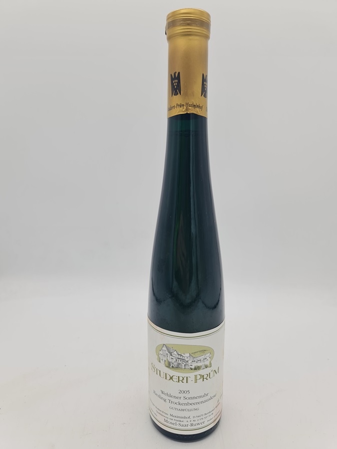 Studert-Prüm Maximinhof - Wehlener Sonnenuhr Riesling Trockenbeerenauslese Goldkapsel 2005 375ml