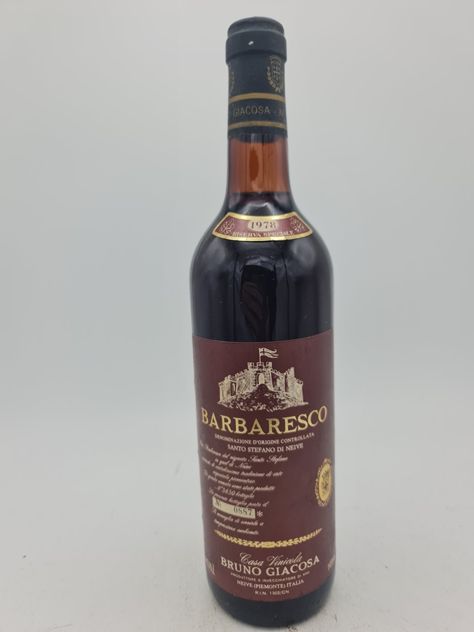 Bruno Giacosa - Collina Rionda Barolo Riserva DOCG 1978 Bt N°0887