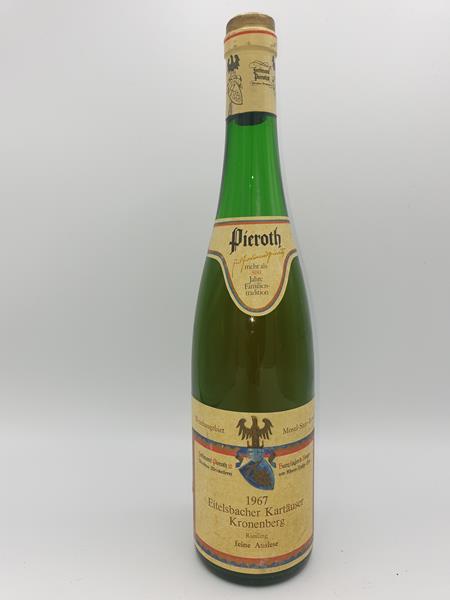 Rautenstrauch - Eitelsbacher Karthäuserhofberger Kronenberg Riesling feine Auslese 1967 'Abfüllung Pieroth'
