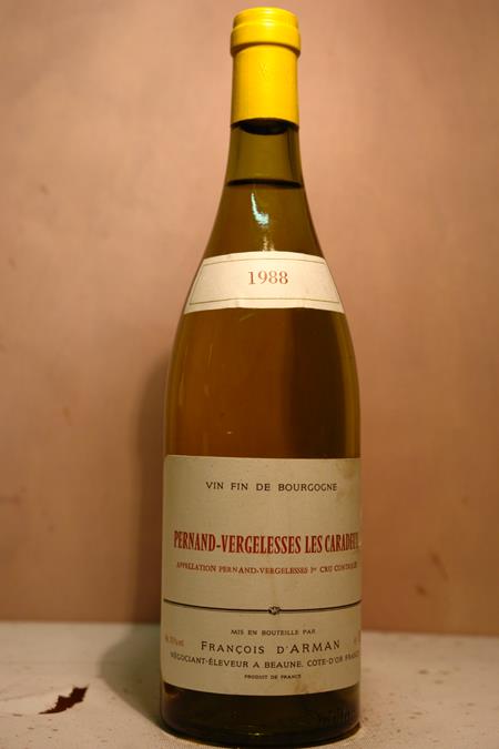 Francois D'Arman - Pernand-Vergelesses 1er cru 'Les Caradeux' 1988
