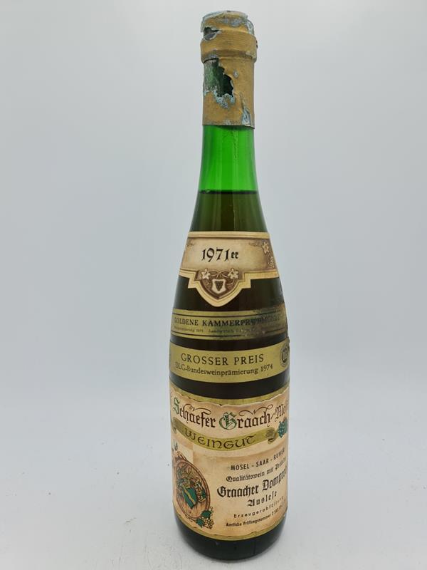 Willi Schäfer - Graacher Domprobst Riesling Auslese Goldkapsel 1971
