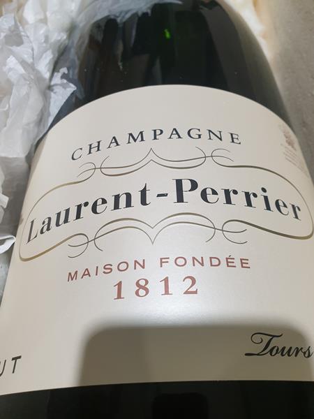 Laurent Perrier Champagne brut NV La Cuvée BALTHAZAR 12000ml with Single OWC