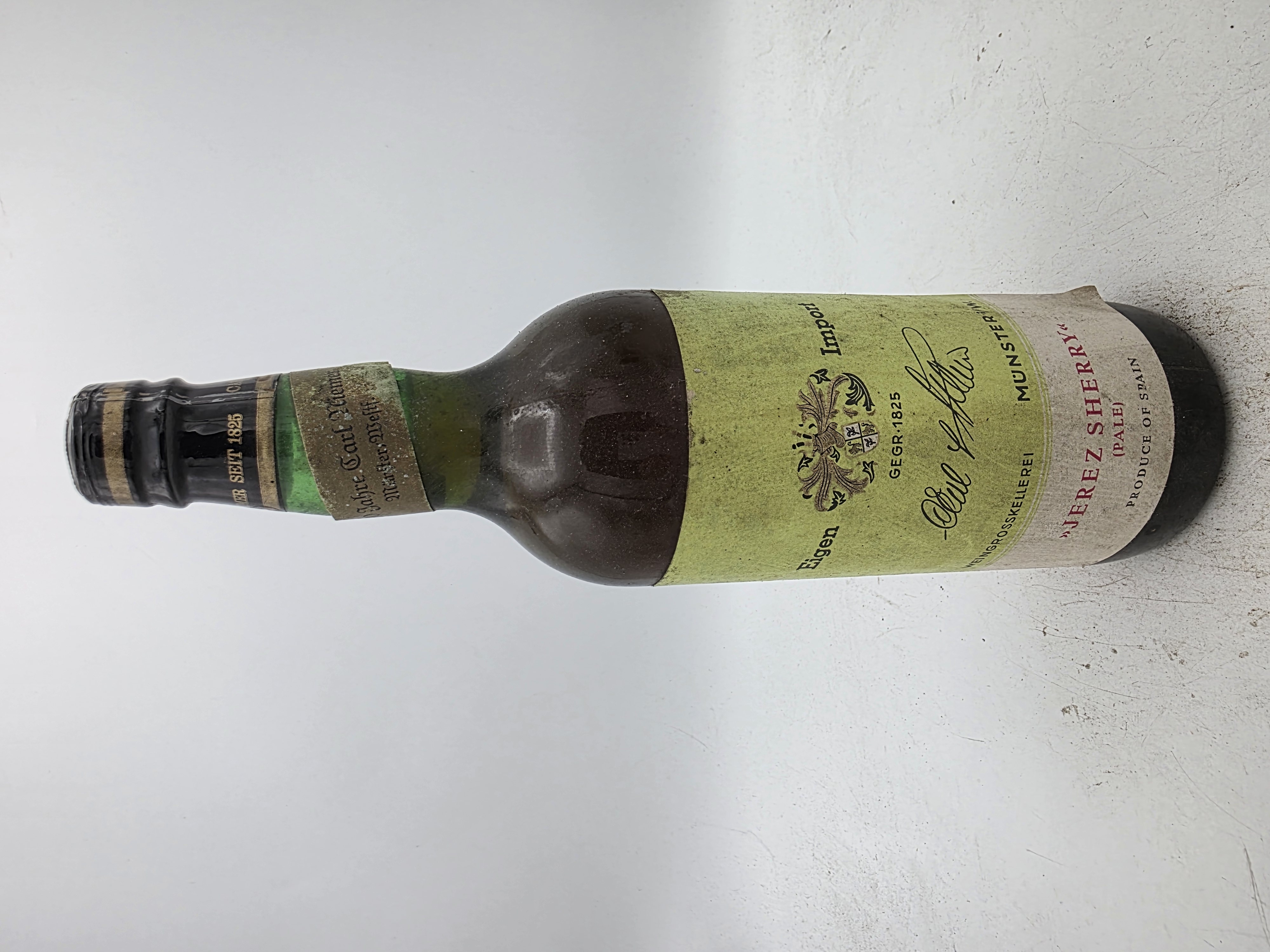 Carl Niemer Jerez Sherry PALE ‘release from the 1960s’