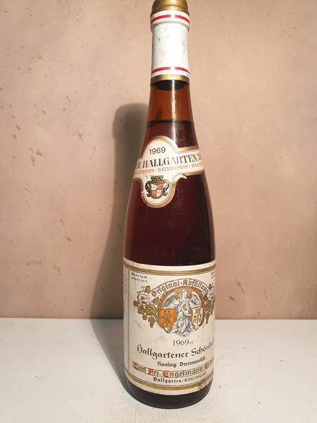 Weingut Carl Frz. Engelmann - Hallgartener Schönhell Riesling Beerenauslese 1969