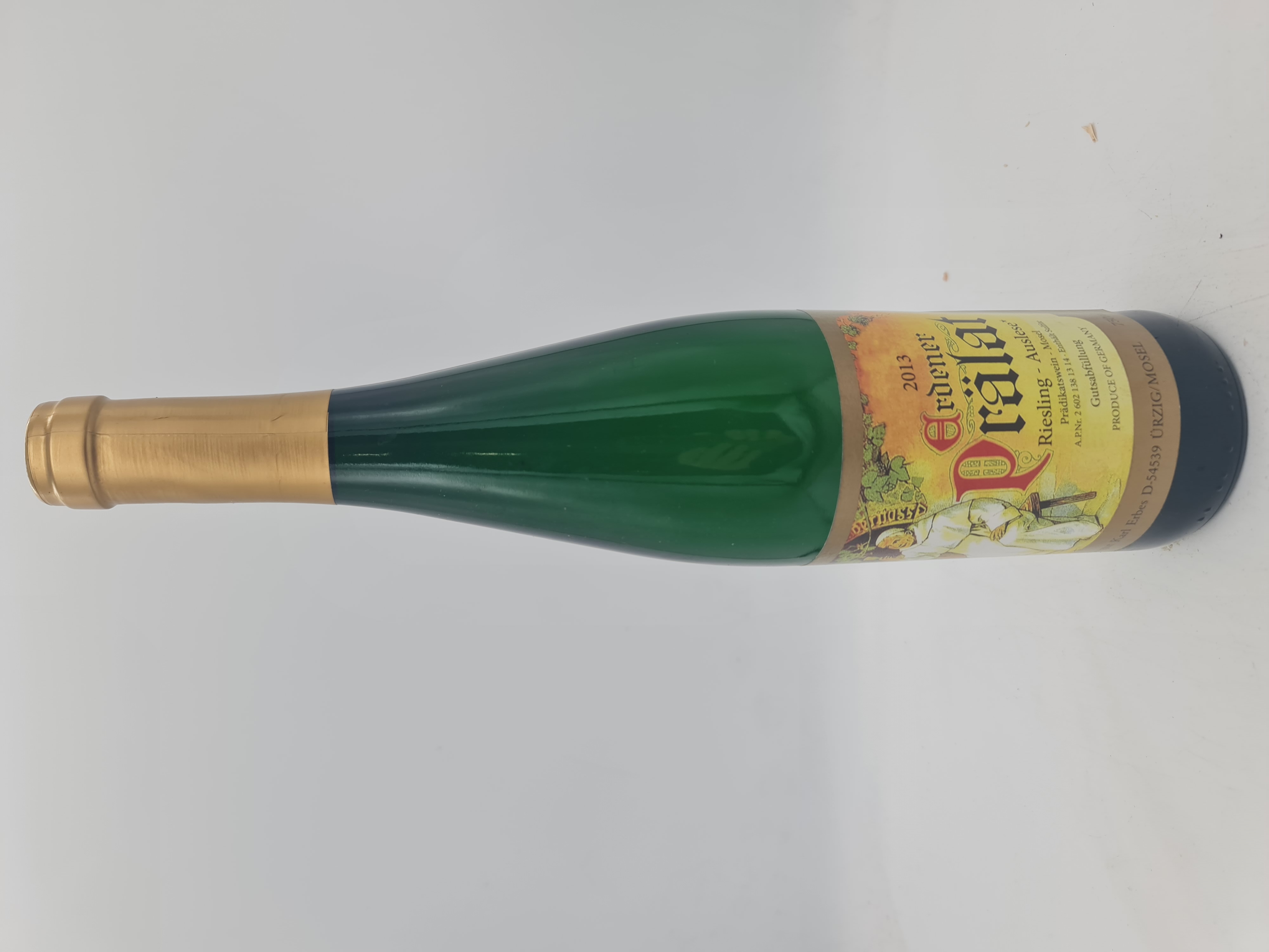 Karl Erbes Erdener Prälat Riesling Auslese* Goldkapsel 2013