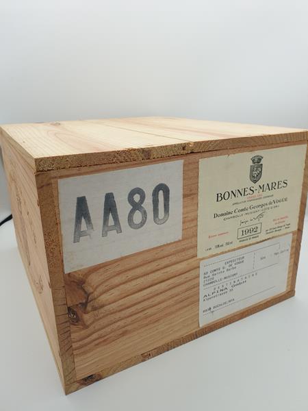 Domaine Comte Georges de Vogüé - Bonnes-Mares 'Grand Cru' 1992 OWC 6 bottles 4500ml case