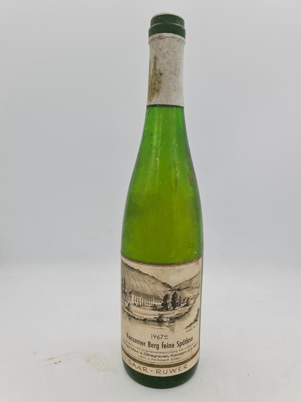 Von Othegraven - Kanzemer Berg Riesling feine Spätlese 1967