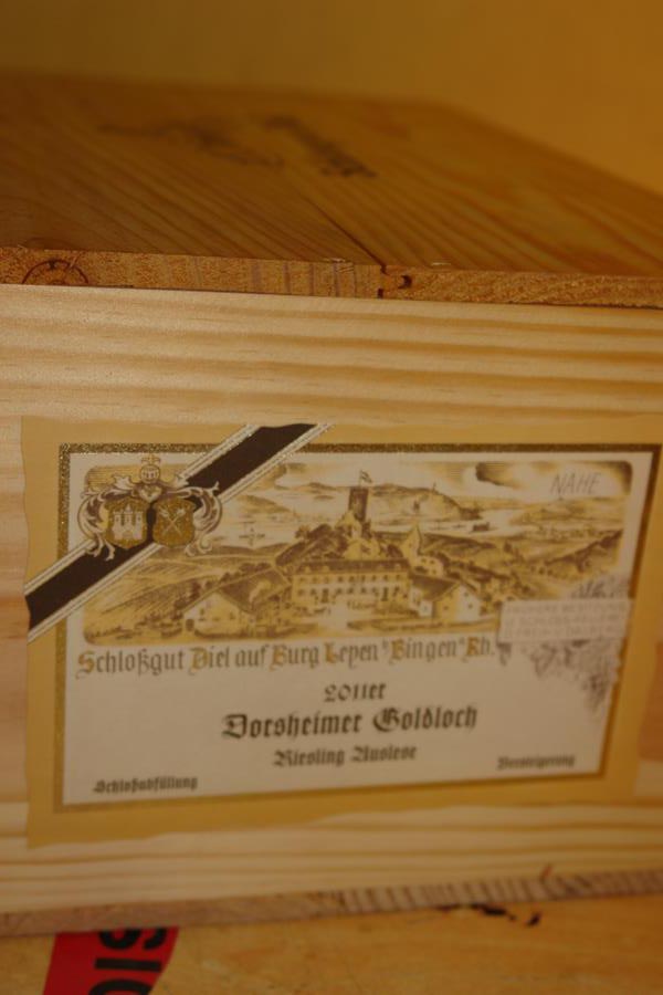 Schlossgut Diel - Dorsheimer Goldloch Riesling Auslese Goldkapsel Versteigerungswein 2011