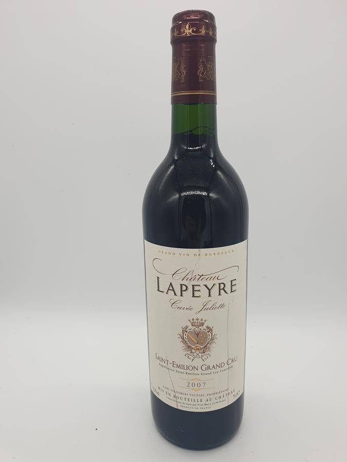 Château Lapeyre Cuvée Juliette Saint-Emilion Grand Cru 2007
