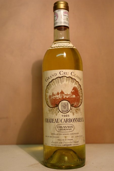 Château Carbonnieux blanc Graves Cru Classé 1985