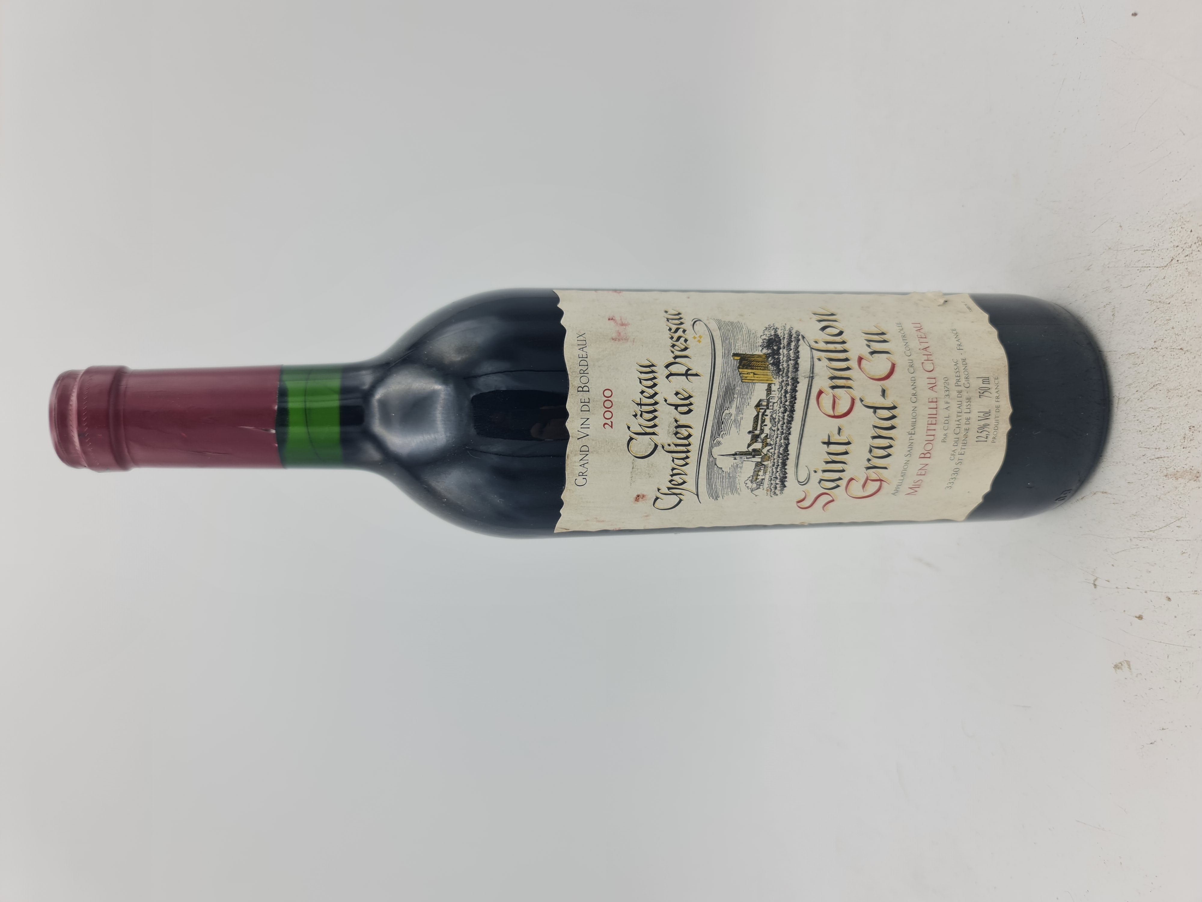 Château Chevalier de Pressac Saint-Emilion Grand cru 2000