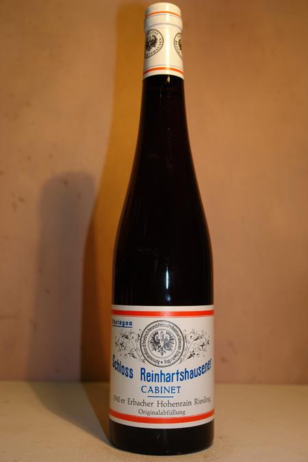 Schloss Reinhartshausen - Erbacher Hohenrain Riesling Cabinet 1941 'ex estate treasure chamber 2018'