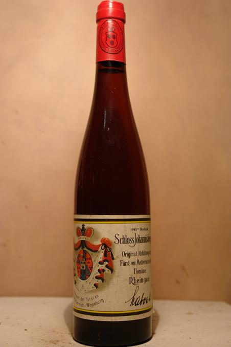 Schloss Johannisberg - Riesling kabinett Rotlack 1953