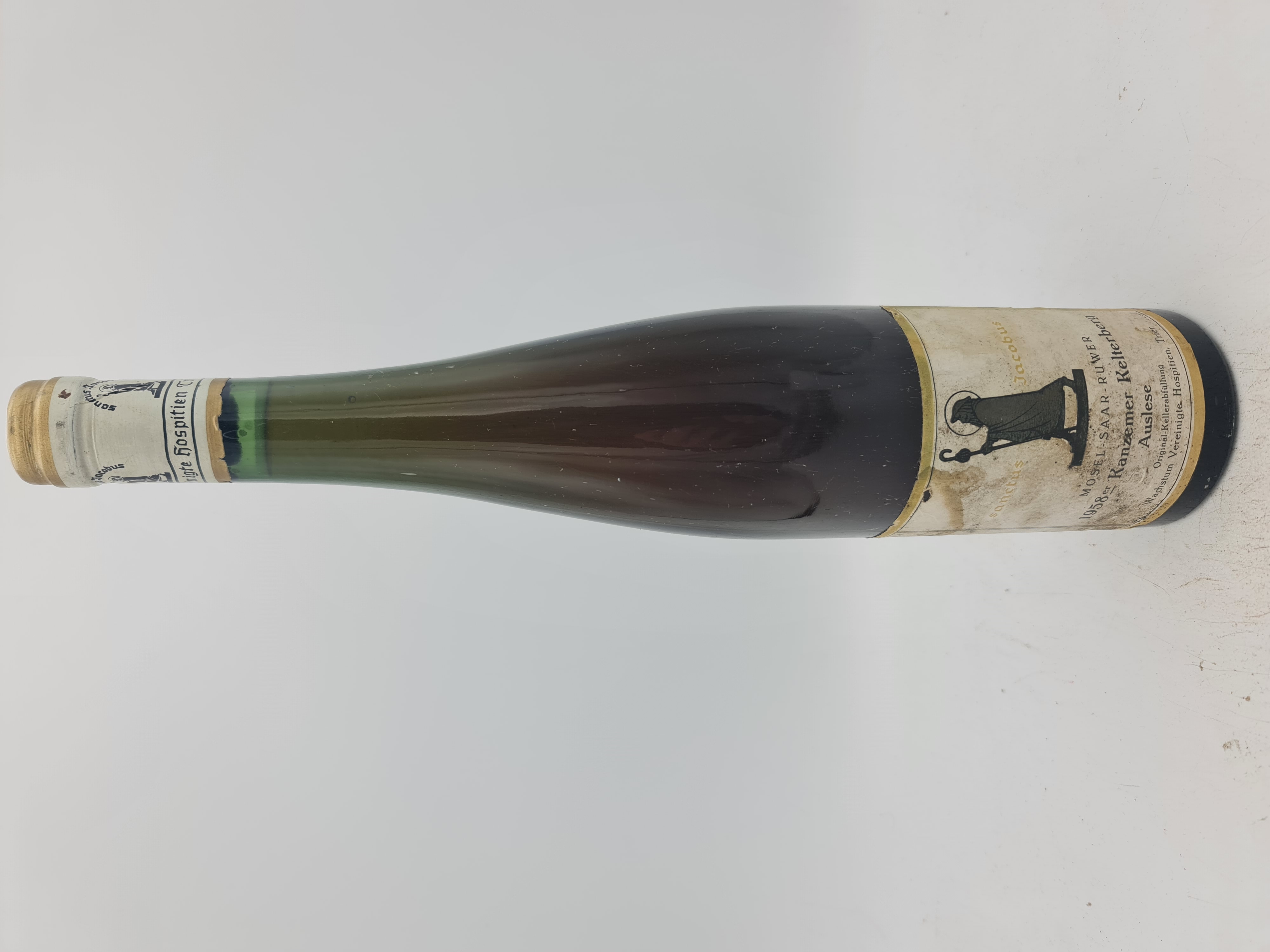 Vereinigte Hospitien 'Sanctus Jacobus' Trier - Kanzemer Kelterberg Riesling Auslese 1958