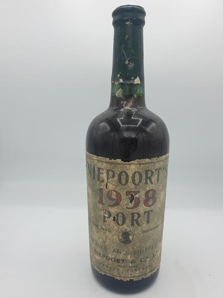 Niepoort Garrafeira Port 1938 bottled 1943 decanted 1977
