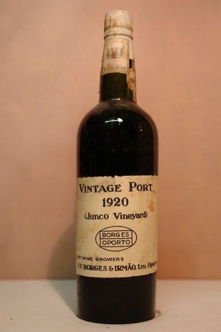 Borges Vintage Port 'Junco Vineyard' 1920