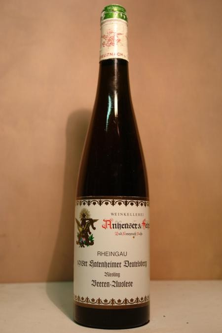 Anheuser & Fehrs - Hatenheimer Deutelsberg Riesling Beerenauslese 1915