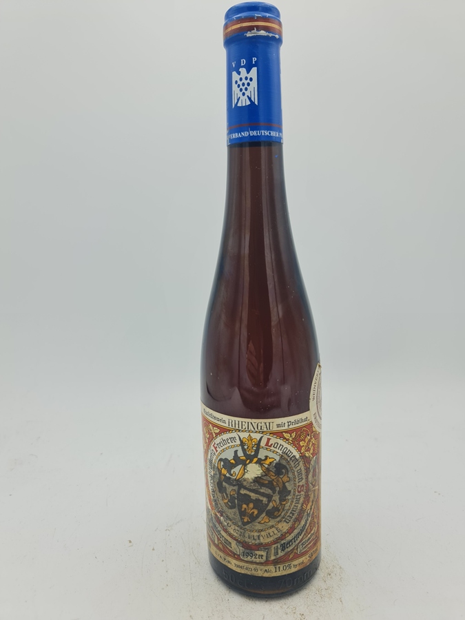Freiherr Langwerth von Simmern - Erbacher Marcobrunn Riesling Beerenauslese Auction Wine 1992 500ml