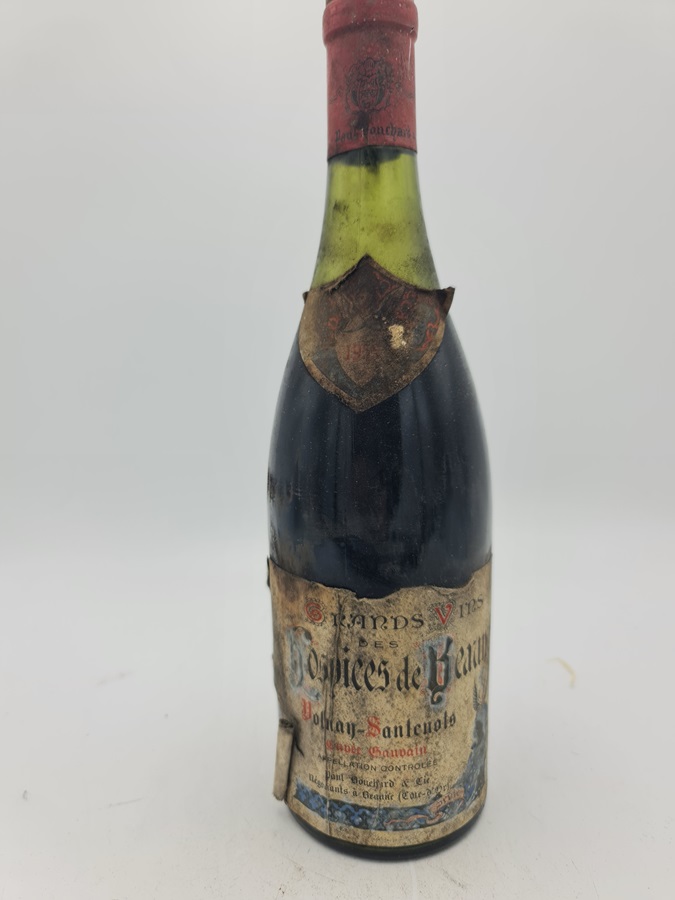 Hospices de Beaune - Paul Bouchard et Cie Volnay-Santenots 'Cuvée Cauvain' 1955