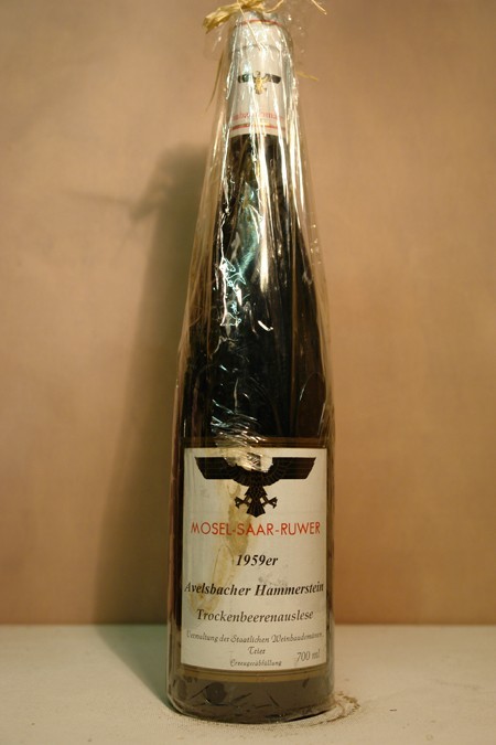 Staatsweingut Trier - Avelsbacher Hammerstein Riesling Trockenbeerenauslese 1959