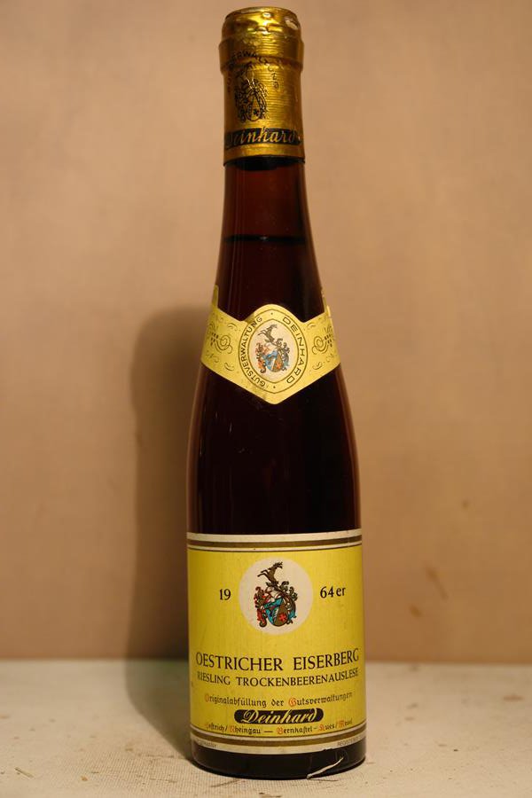 Gutsverwaltung Geheimrat J. Wegeler Deinhard - Oestricher Eiserberg Riesling Trockenbeerenauslese 1964 375ml