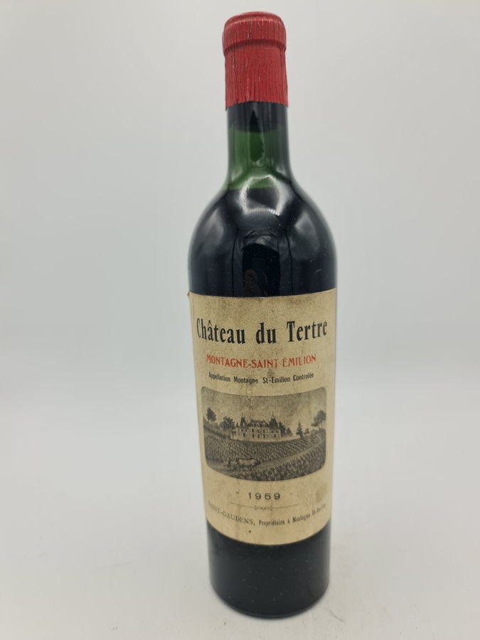 Château du Tertre Montage St.-Emilion 1959