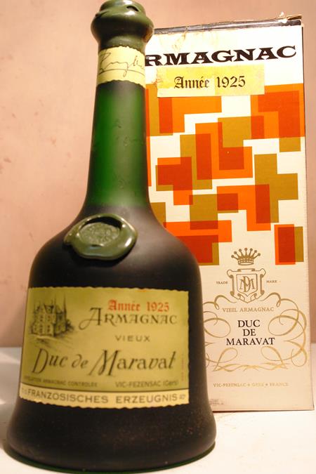 Duc de Maravat - Armagnac Année 1925