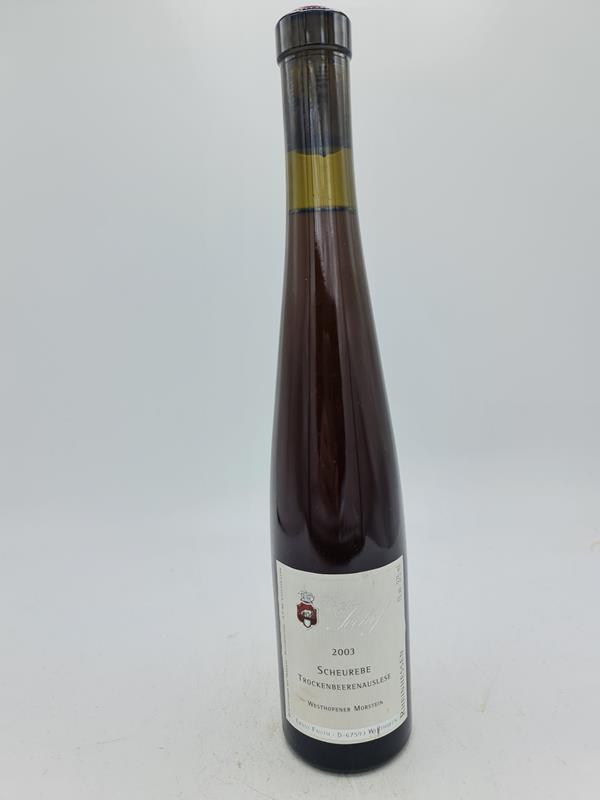 Weingut Seehof Florian Fauth - Westhofen Morstein Scheurebe Trockenbeerenauslese 2003 375ml