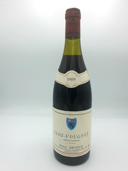 Domaine Robert Arnoux - Clos Vougeot 'Grand Cru' 1989