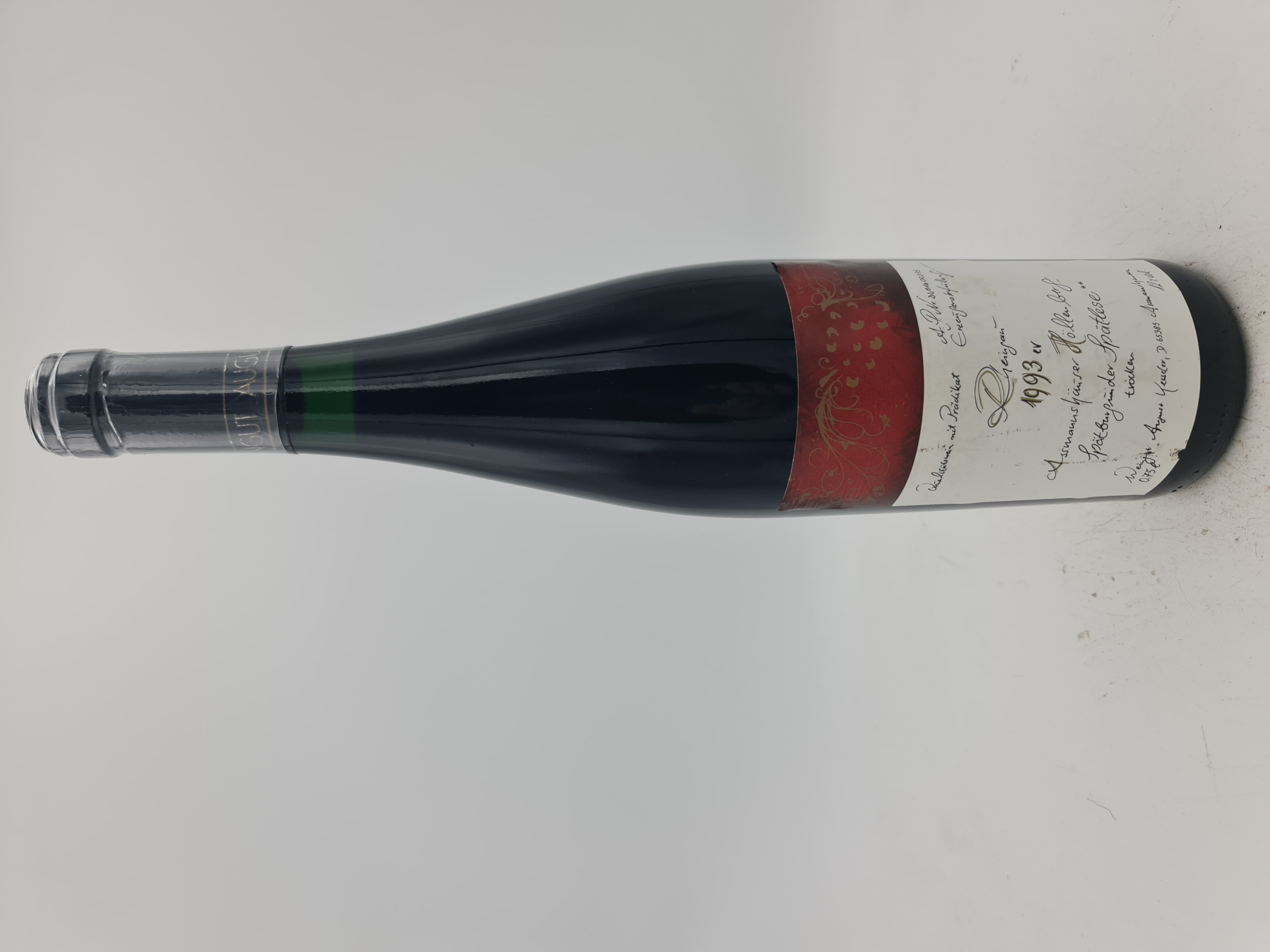 August Kesseler - Assmanshäuser Höllenberg Spätburgunder Spätlese ** (2 Stars) trocken dry 1993