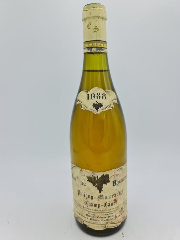 Etienne Sauzet - Puligny-Montrachet 1er cru 'Champ-Ganet' 1988