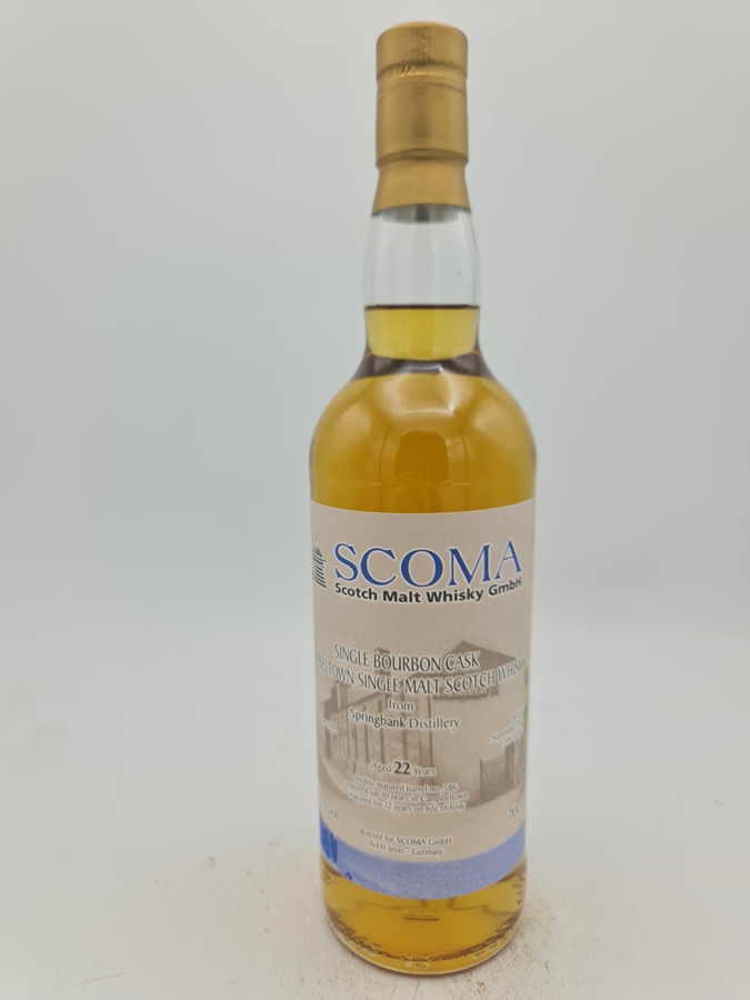 Springbank 1990 22 Years Old bottled 2013 Glenscoma (Gs) Single Bourbon Cask 586 47,2% alc by vol. 700ml 209 bot
