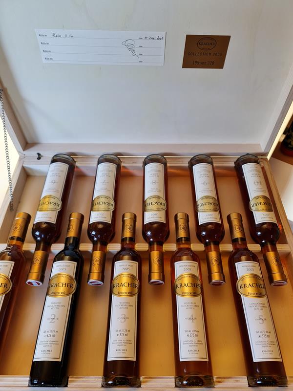 Weingut Alois Kracher TBA Collection Nr. 1 bis Nr. 10 2005 OWC 3750ml