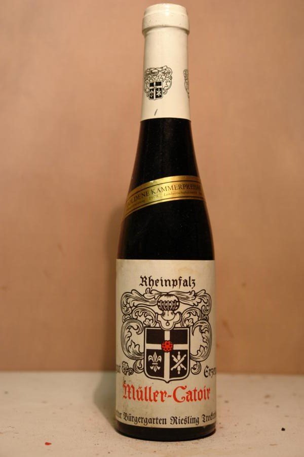 Müller-Catoir - Haardter Bürgergarten Riesling Trockenbeerenauslese 1976 375ml