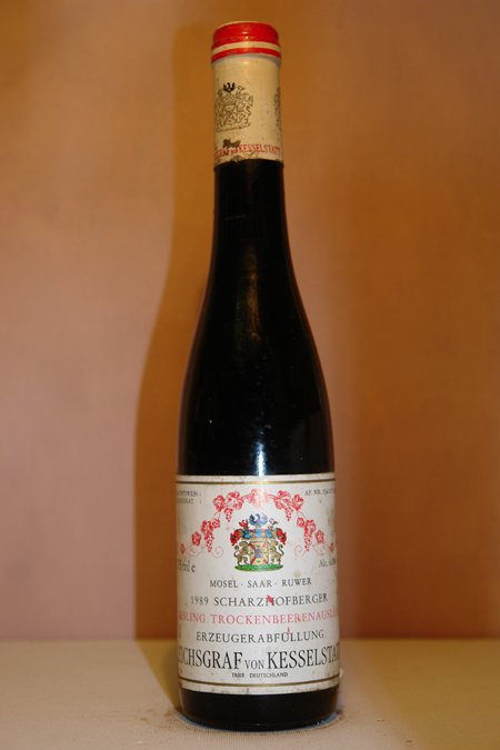 Reichsgraf von Kesselstatt - Scharzhofberger Riesling Trockenbeerenauslese 1989 375ml
