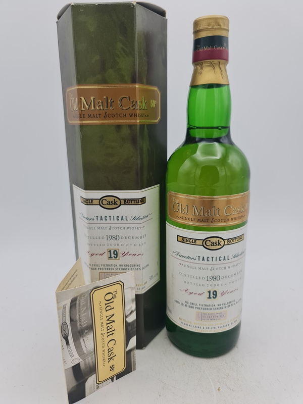 Talisker 1980 19 Years Old bottled 2000 Single Malt Scotch Whisky Douglas Laing Old Malt Cask Tactical 50,0% alc by with OC