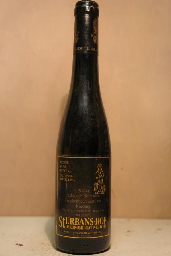 St. Urbans-Hof - Ockfener Bockstein Riesling Trockenbeerenauslese 1994 375ml