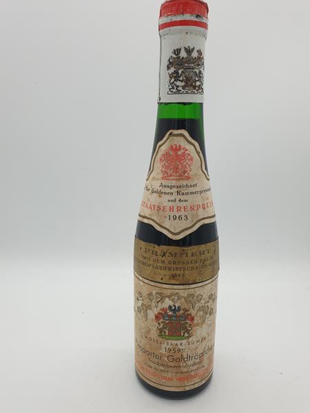 Reichsgraf von Kesselstatt - Piesporter Goldtröpfchen Riesling Trockenbeerenauslese 1959 375ml