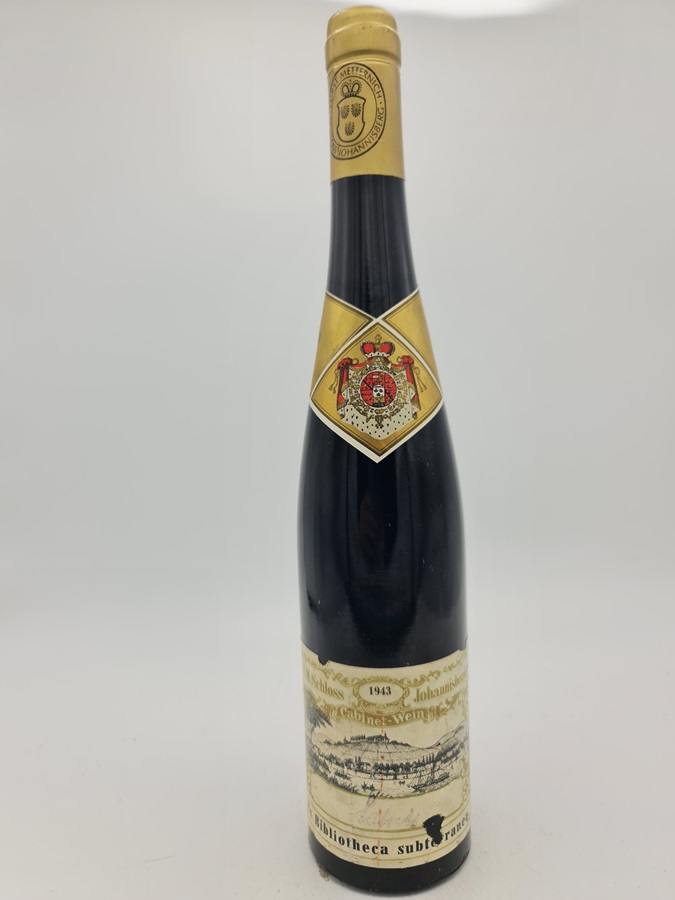 Schloss Johannisberg - Riesling Beerenauslese Goldlack Ex Bibliotheca subterranea 1943