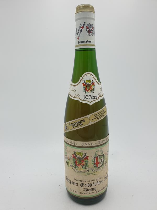 Reinhold Haart - Piesporter Goldtröpfchen Riesling Auslese 1976